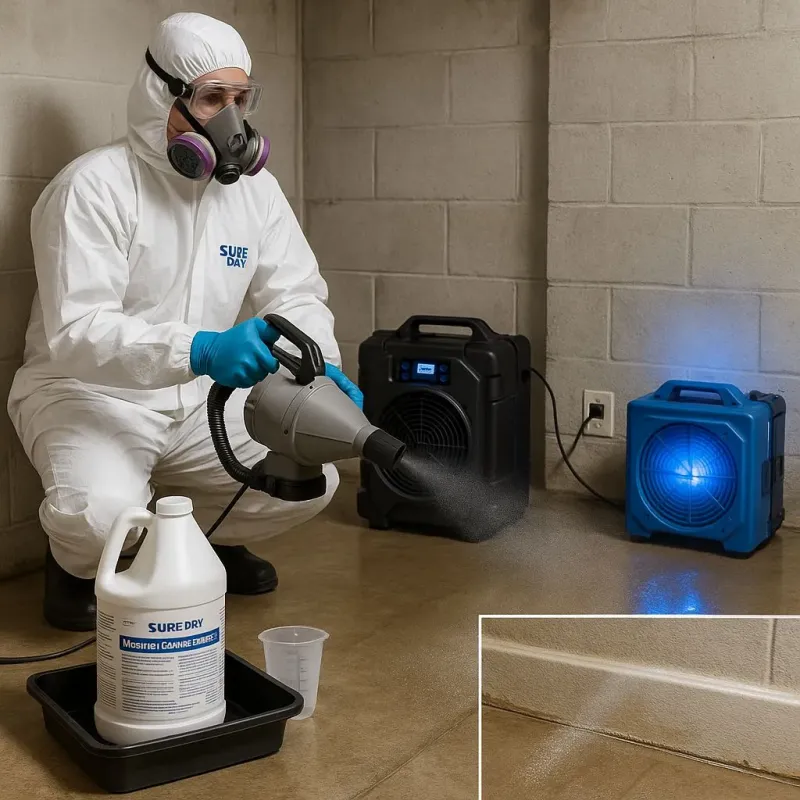Sanitization and Odor Removal process in Earlimart, CA