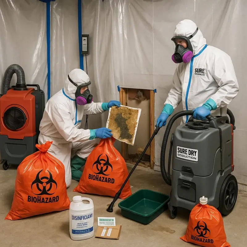Contaminated Water Handling Protocols process in Earlimart, CA
